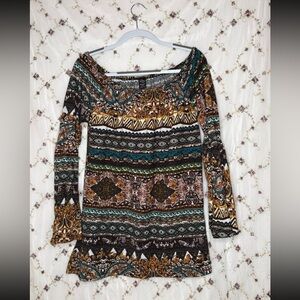 WinWin Multicolor Patterned Tunic